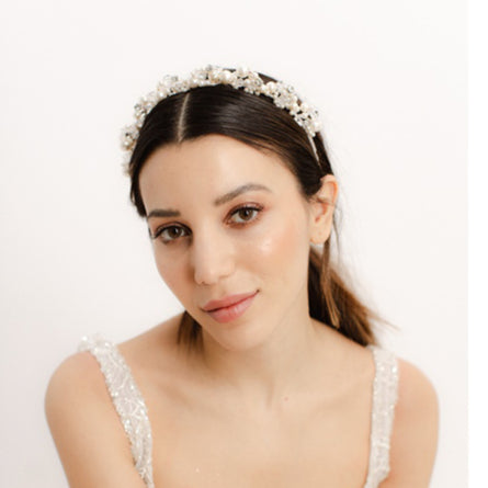 Patience small crystal headband